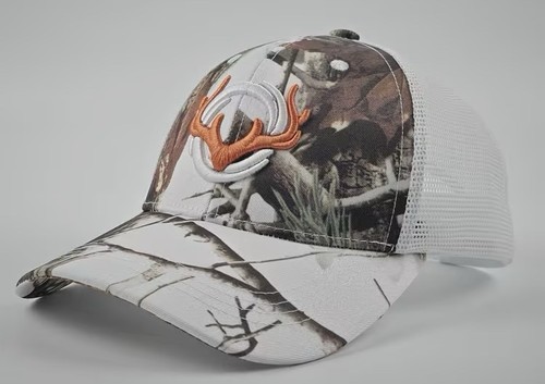 White camo embroidered - white/camo,