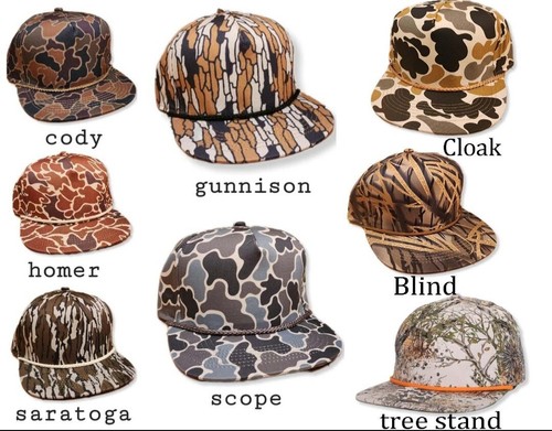 Adult blank camo snapback mesh - camo,